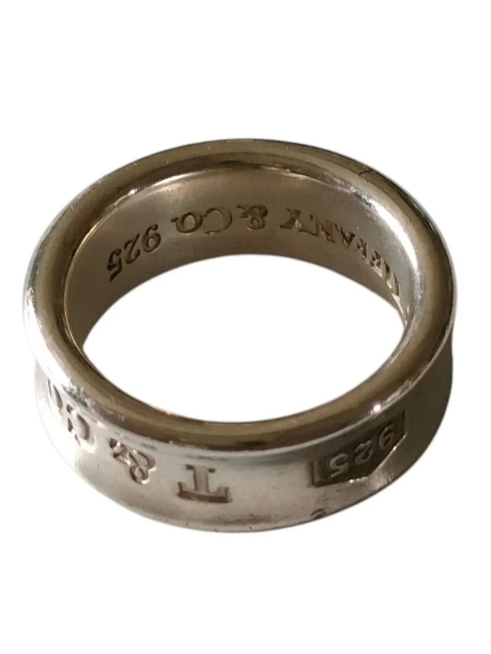Tiffany & Co 1837 925 Narrow Ring Silver